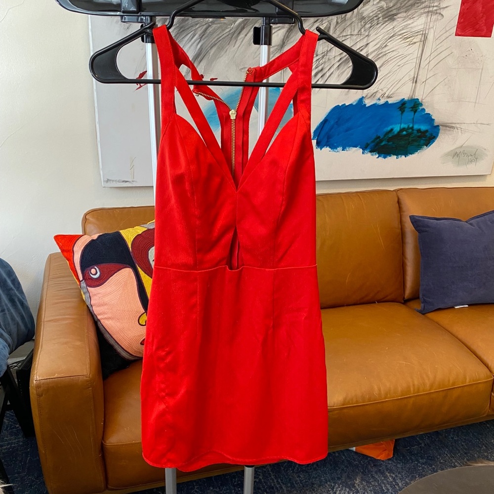 Revolve NBD bodycon strappy dress